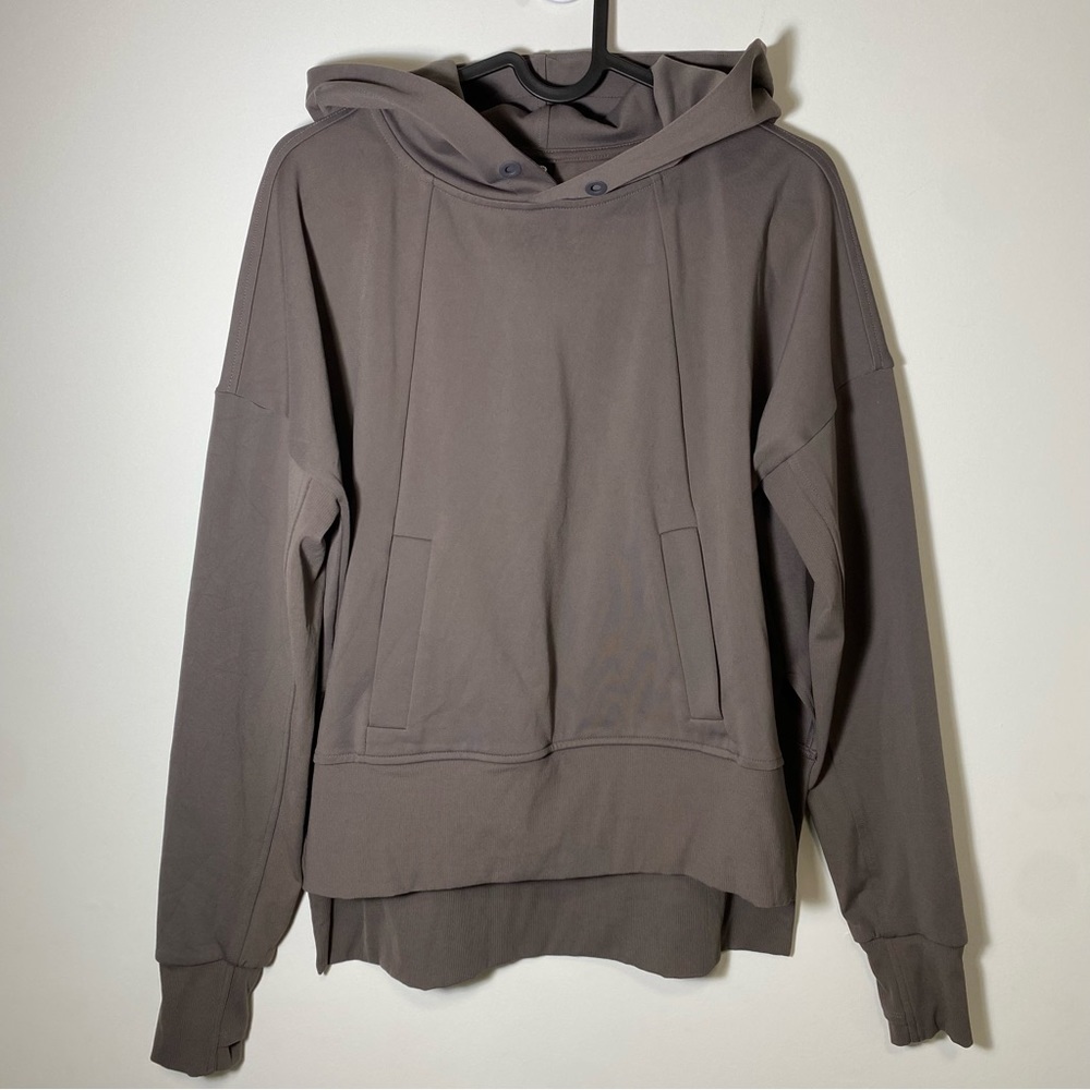 Athleta Mission Hoodie in Grey womens xs - Picture 3 of 13